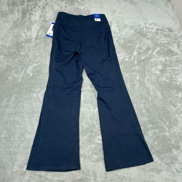 Jockey Studio Flare Pant Navy Womens L Activewear NWT 6244 - Picture 3 of 10